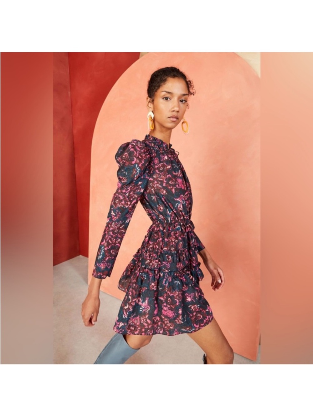 Ulla Johnson Prissa Mini Dress in Midnight